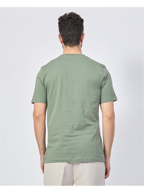 T-shirt Disclaimer con logo sul fondo DISCLAIMER | DS54810VERDE SALVIA